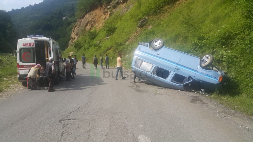 Giresun’da kaza: 5 yaralı