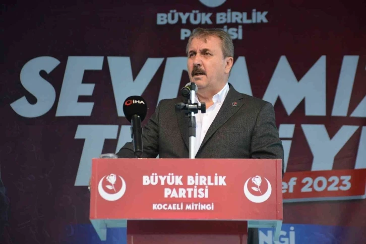 BBP Lideri Destici: 'HDP'yi siyasi parti olarak görmüyoruz!"