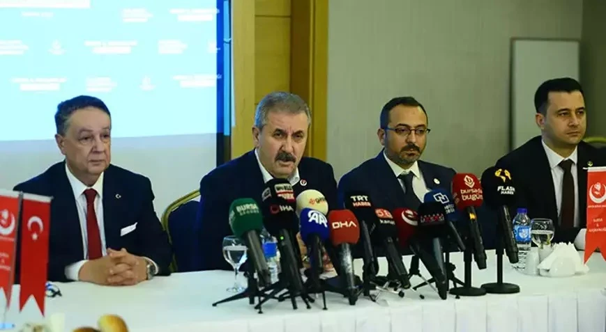 BBP Lideri Mustafa Destici Bursa'dan açıkladı: Yeni bir çözüm sürecini doğru bulmuyoruz