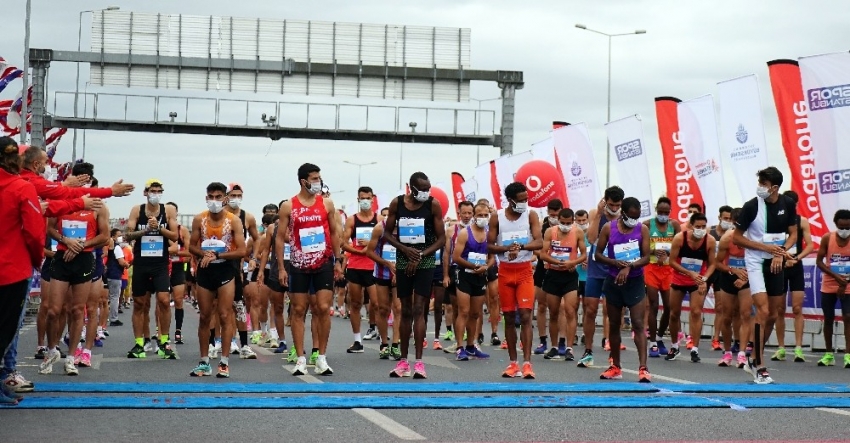 Vodafone İstanbul Yarı Maratonu yapıldı