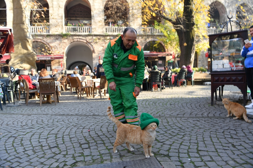 Bursa'nın fenomen temizlik işçisi