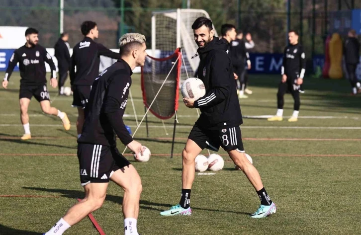 Beşiktaş, Kasımpaşa maçı hazırlıklarını sürdürdü
