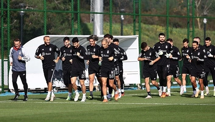 Beşiktaş, Samsunspor maçı hazırlıklarına devam etti
