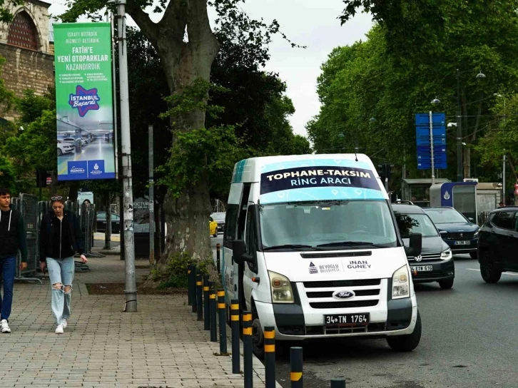 Beyoğlu’nda ücretsiz ring seferleri başladı
