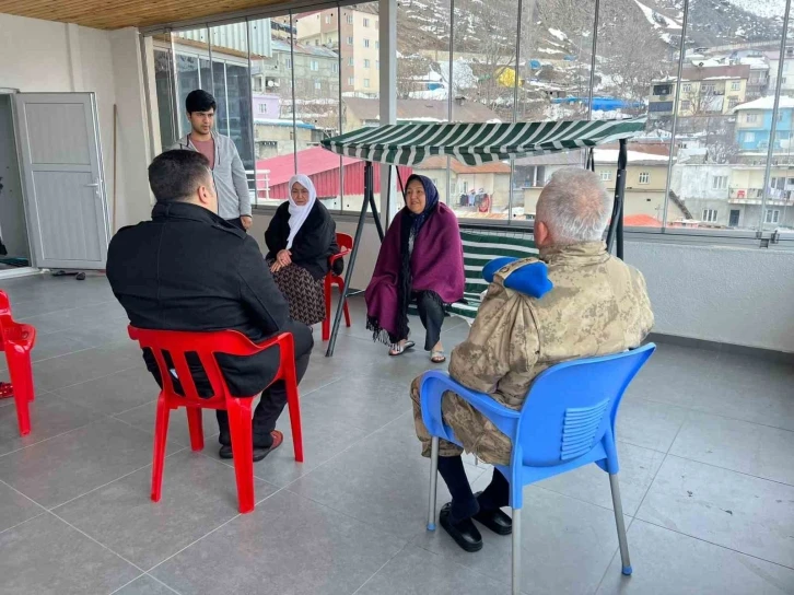 Beytüşşebap’a gelen depremzedelerin ihtiyaçları gideriliyor
