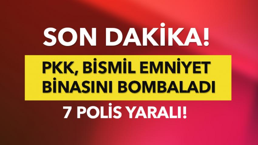 PKK'dan Bismil Emniyeti'ne bombalı saldırı