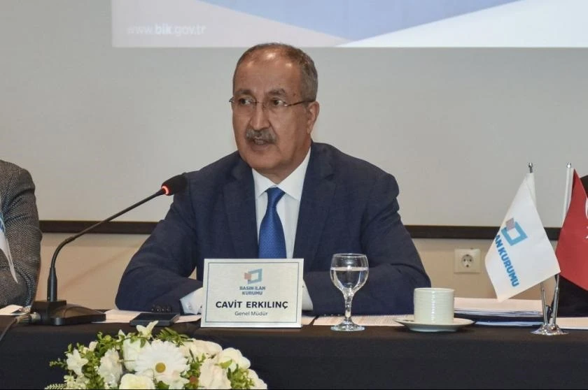 BİK Genel Müdürü Cavit Erkılınç 2024 faaliyetlerini açıklayarak gazetecilerin yeni yılını kutladı