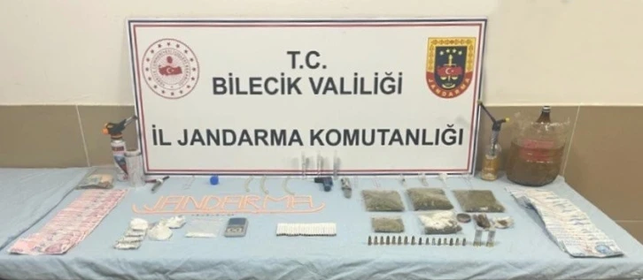 Bilecik’te 236 gram esrar ele geçirildi
