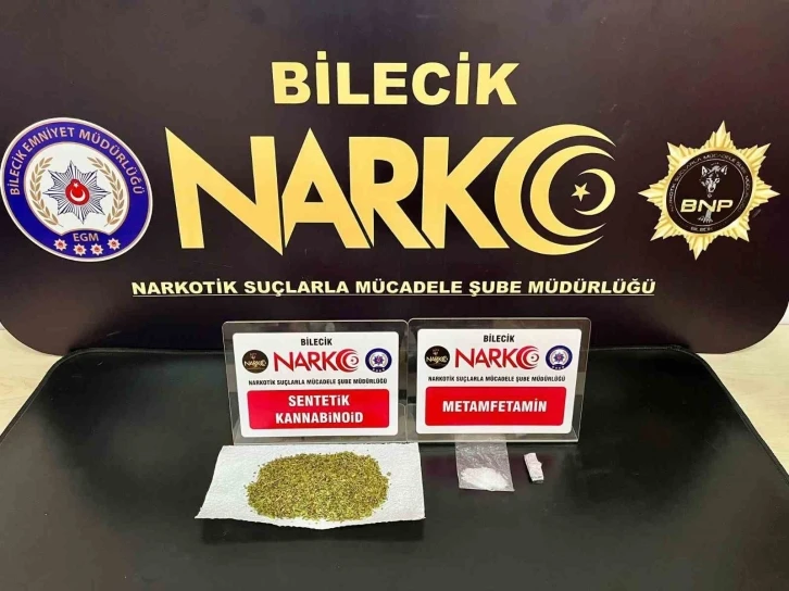 Bilecik’te uyuşturucu operasyonu
