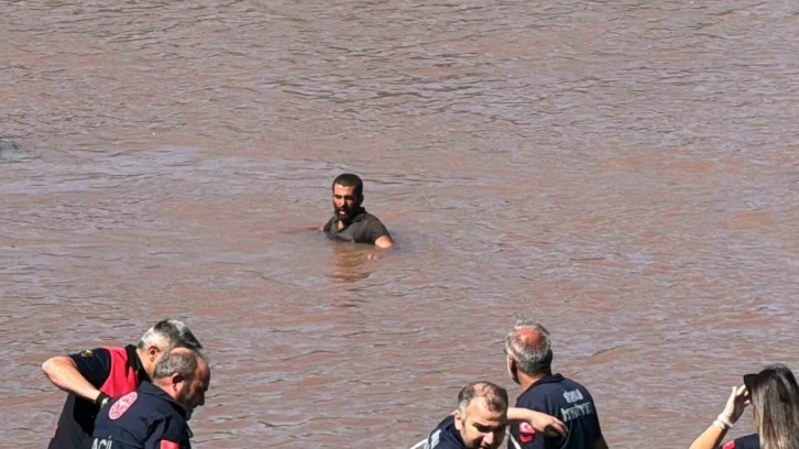 Bindiği at kaçırdı, Kızılırmak’ta boğulmaktan son anda kurtarıldı
