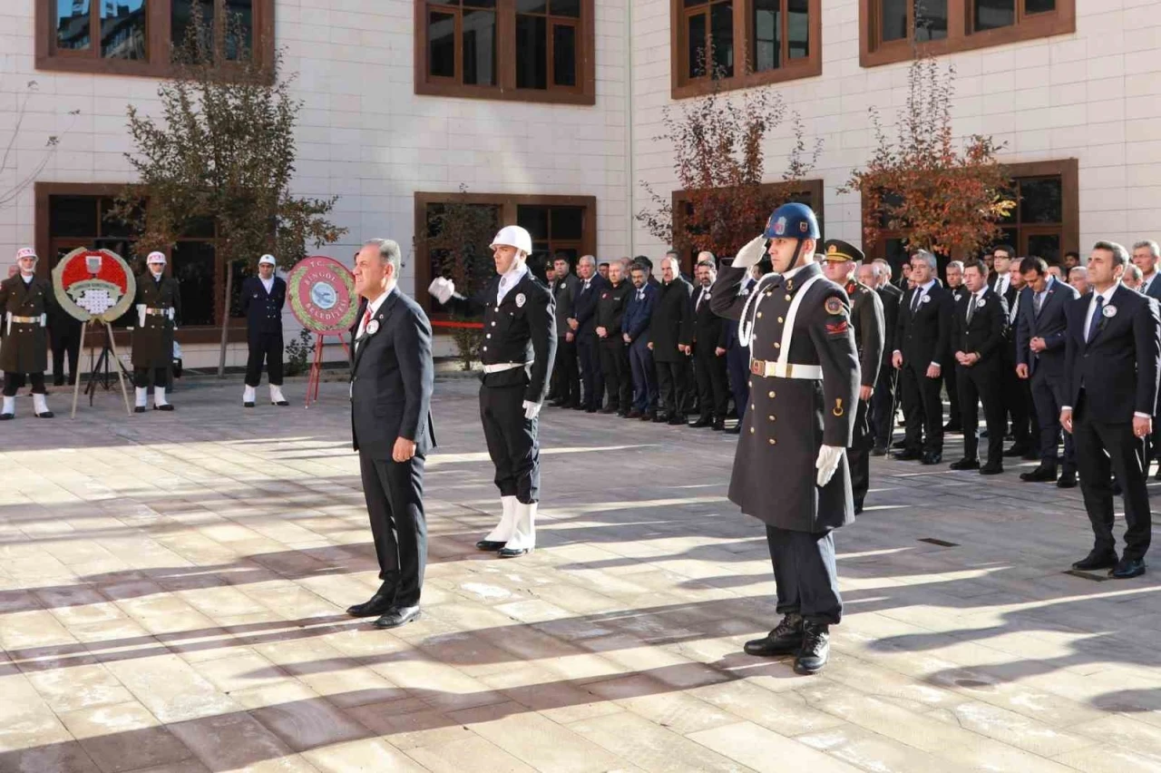 Bingöl’de Atatürk’ü anma programı düzenlendi
