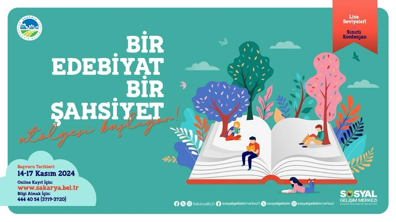 ‘Bir Edebiyat Bir Şahsiyet’ atölyesi öğrencilere kapılarını açıyor
