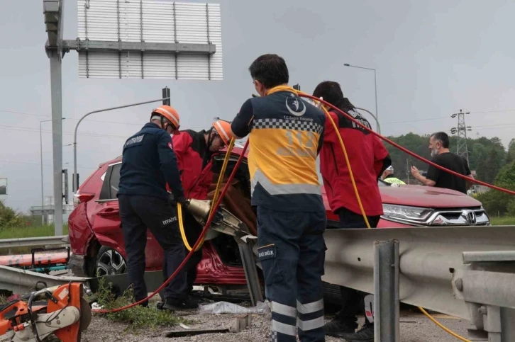 Bolu’da feci kaza: 1 ölü
