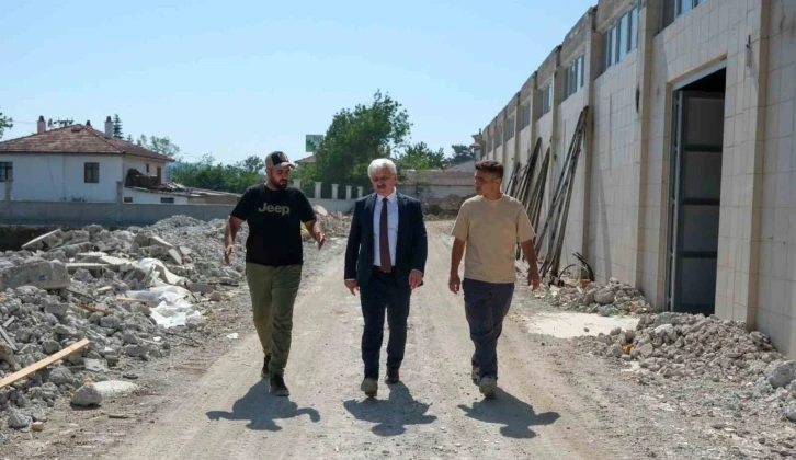 Bolu’da yeni AFAD binasının yapımına başlandı
