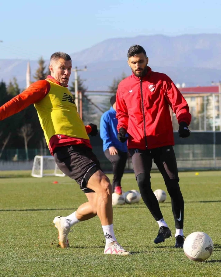 Boluspor, Ankara Keçiörengücü maçı hazırlıklarını sürdürdü
