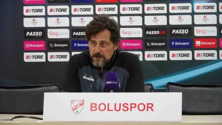 Boluspor-Sakarayaspor maçının ardından
