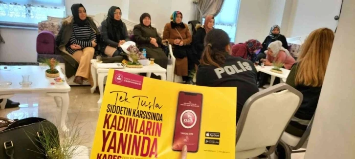 Bolvadinli kadınlara KADES anlatıldı
