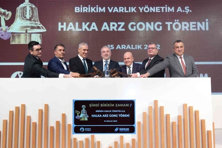 Borsa İstanbul’da gong Birikim Varlık Yönetim için çaldı