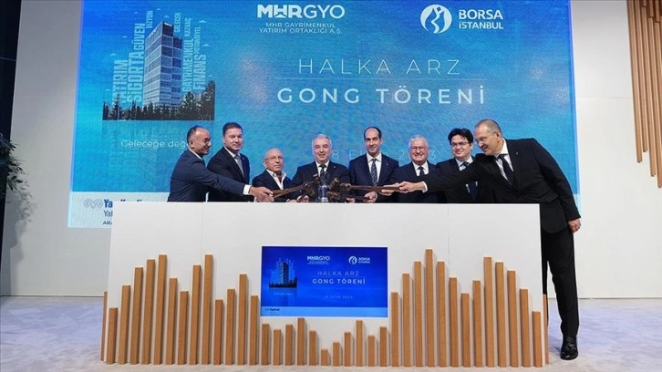 Borsa İstanbul’da gong MHR Gayrimenkul Yatırım Ortaklığı AŞ için çaldı