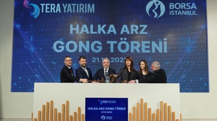 Borsa İstanbul'da gong, Tera Yatırım için çaldı