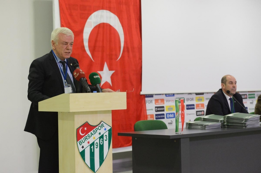 Bursaspor'da olaylı divan!