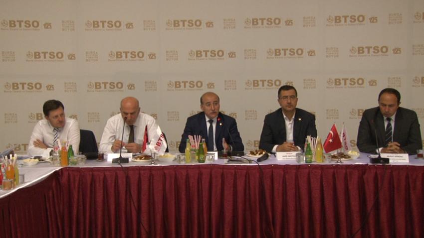 BTSO Lojistik Destek Başkanı Çepni, 