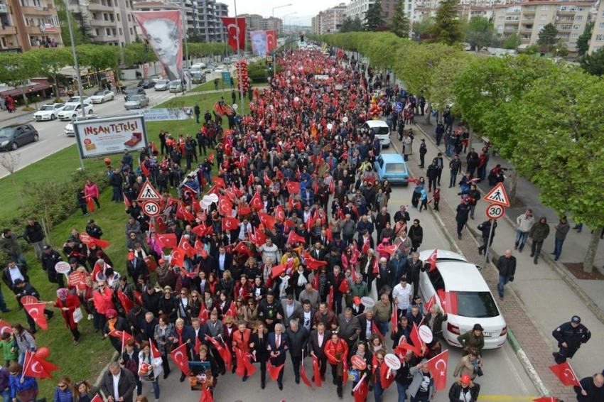 Bursa’da 23 Nisan coşkusu