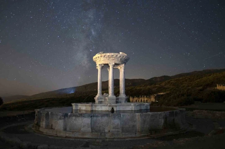 Burdur’da Perseid Meteor Yağmuru görsel şölen sundu
