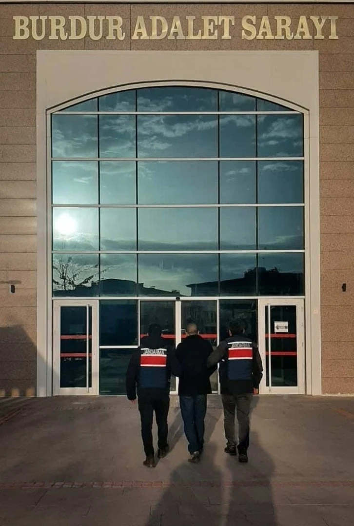 Burdur’da yakalanan terör örgütü üyesi 1 şahıs tutuklandı
