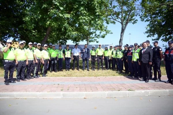 Bursa'da 'bayramınız kemerli olsun' denetimi 