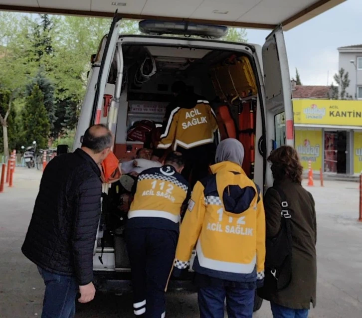 Bursa'da bir işçi kolunu makineye kaptırdı 