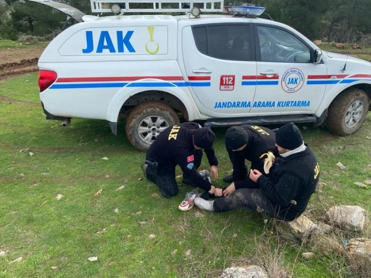 Bursa'da ormanda kaybolan adamı JAK timleri buldu