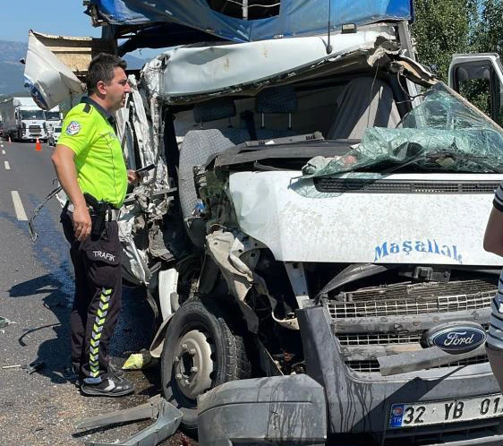 Bursa'da trafik kazası: 2 yaralı