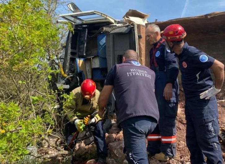 Bursa İnegöl'de faciadan dönüldü 