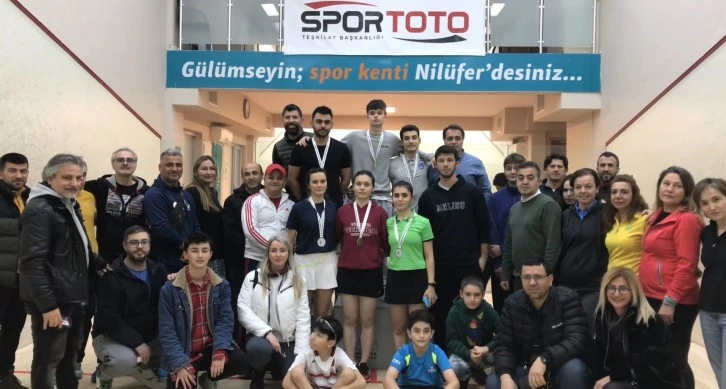 Bursa Nilüfer’de Squash Şampiyonası heyecanı