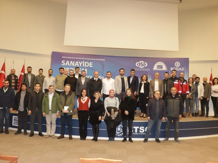 Bursa OSB'de deprem semineri 