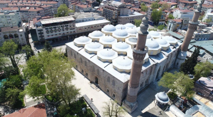 Bursa Ulu Cami'de garip olay!