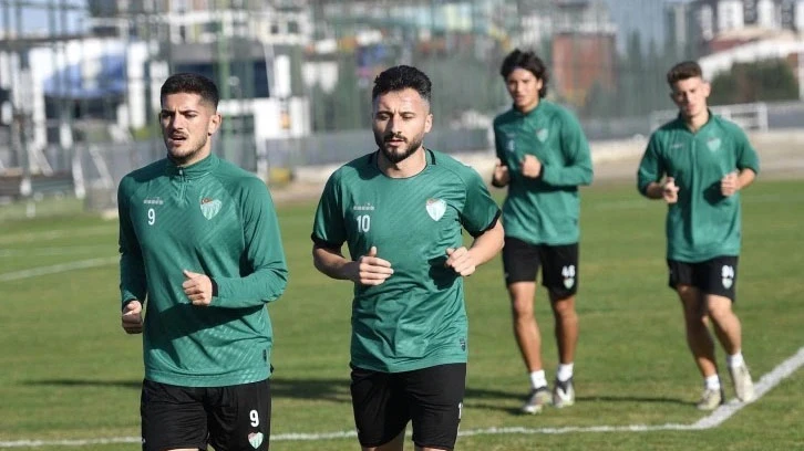 Bursaspor’da Arnavutköy Belediyespor maçı hazırlıkları başladı