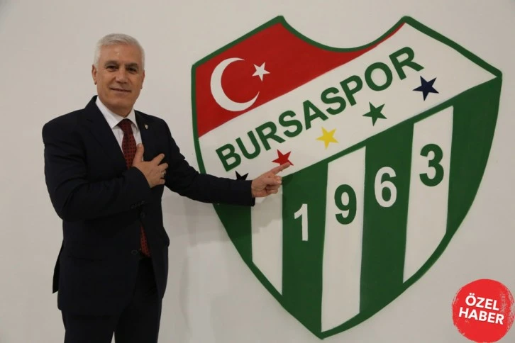 Bursaspor'dan Mustafa Bozbey'e Teşekkür!