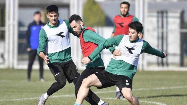 Bursaspor pas-pres çalıştı 