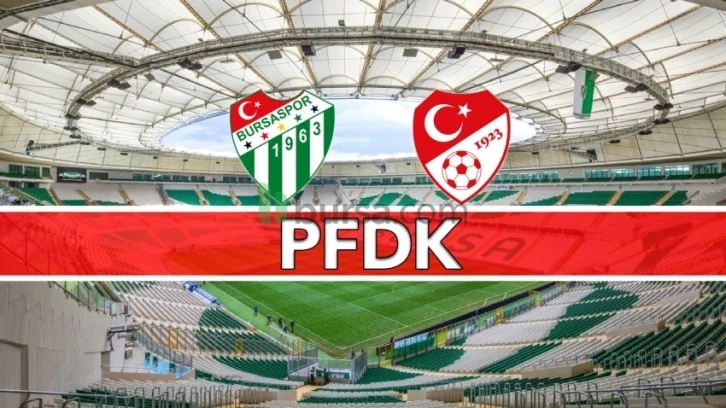 Bursaspor PFDK'da !