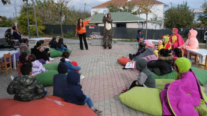 Büyükçekmeceli miniklere kitap sevgisi aşılanıyor
