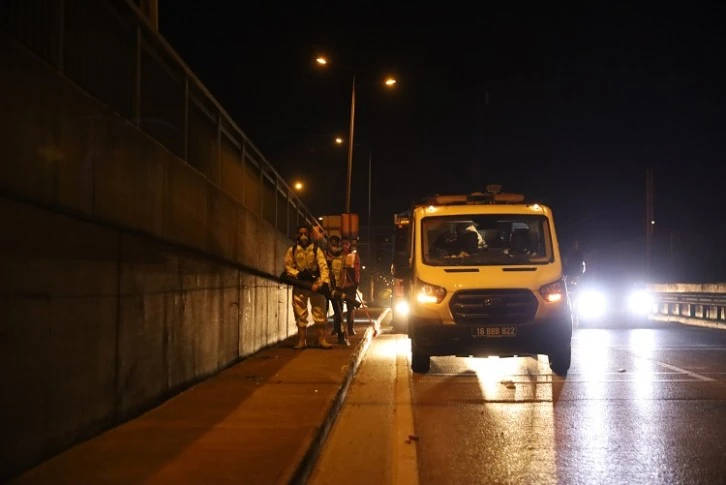 Büyükşehir’den daha temiz bir Bursa için gece mesaisi