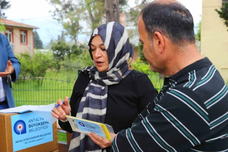 Büyükşehir’den üreticilere destek