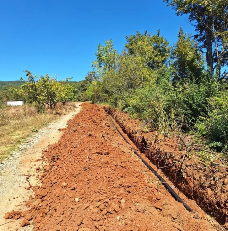 Büyükşehirden yeni içme suyu hattı
