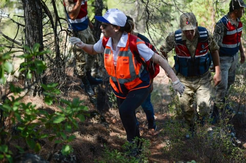 Yaşlı adam ormanlık arazide ölü bulundu