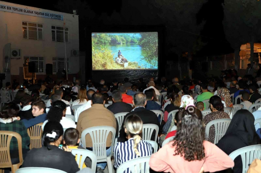 Açık havada film keyfi