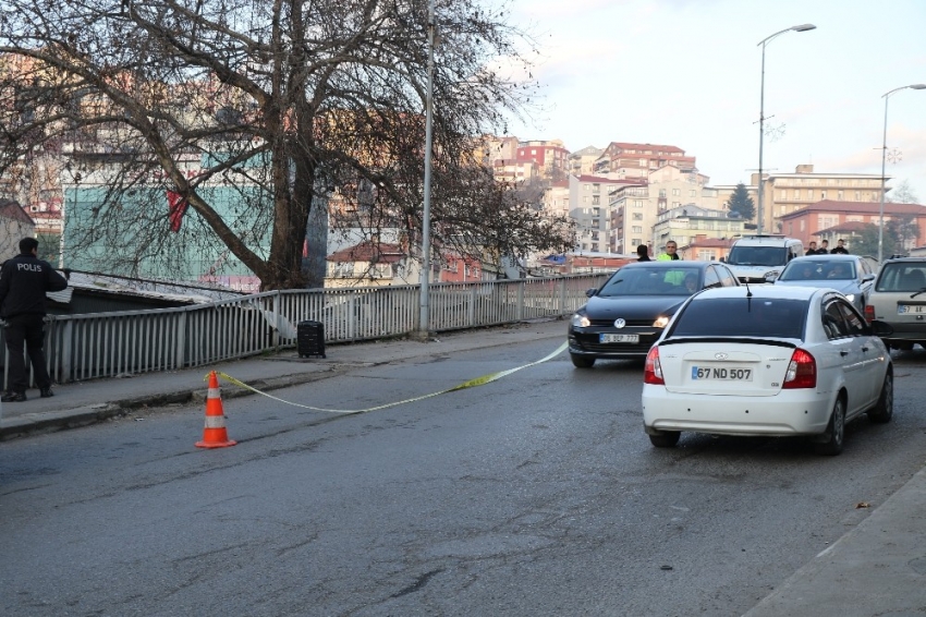 Zonguldak’ta şüpheli paket ekipleri harekete geçirdi