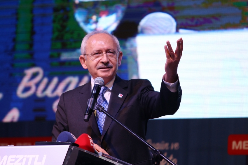 Kılıçdaroğlu, Mersin’de temel atma ve açılış törenine katıldı