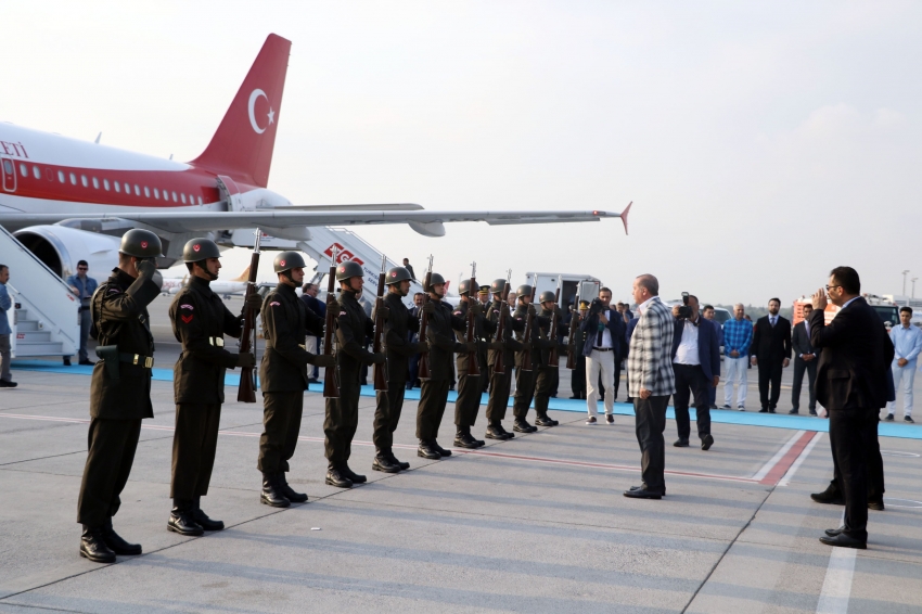 Cumhurbaşkanı Erdoğan Antalya'dan ayrıldı